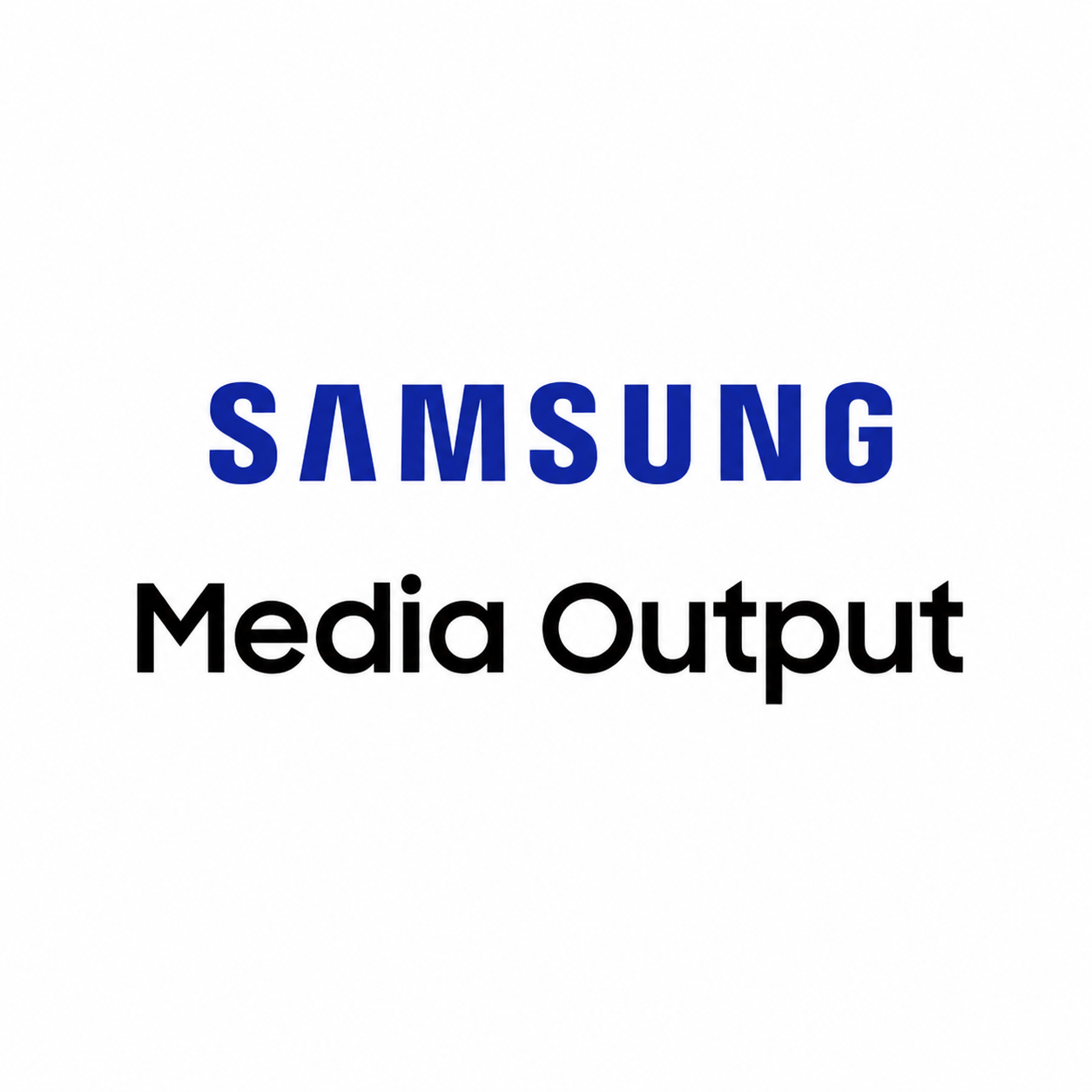 Media Output